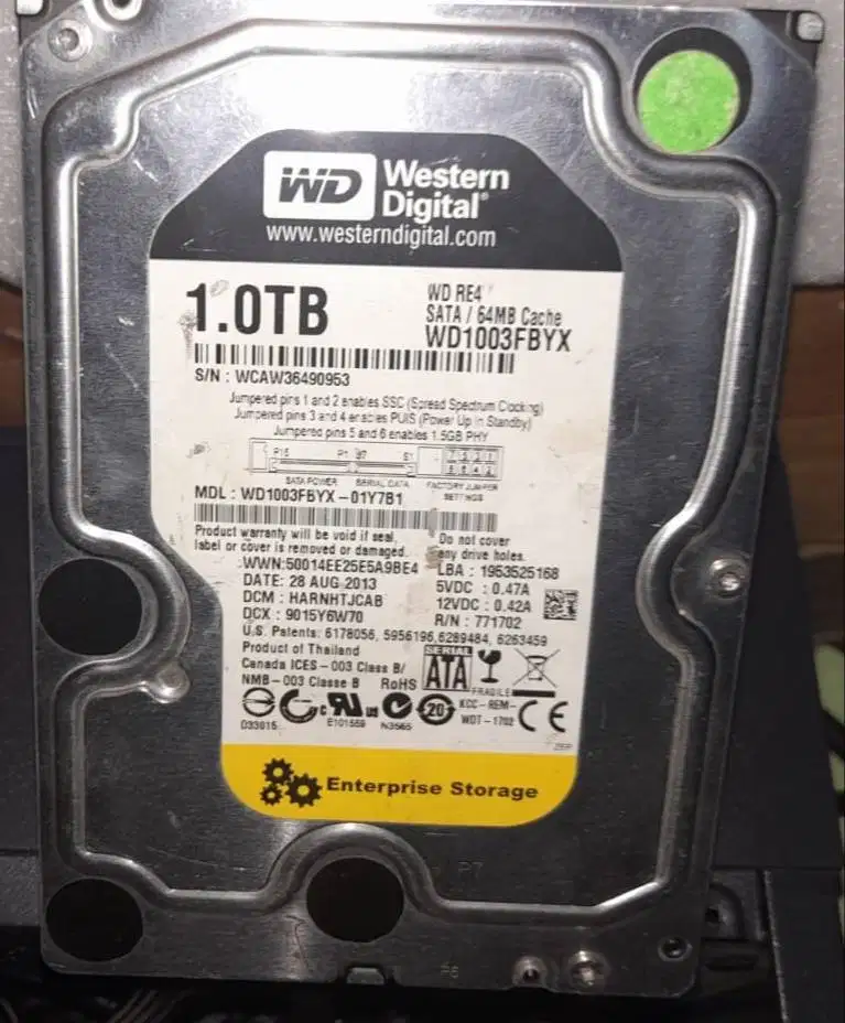 HDD 1tb WD Black Full Game
