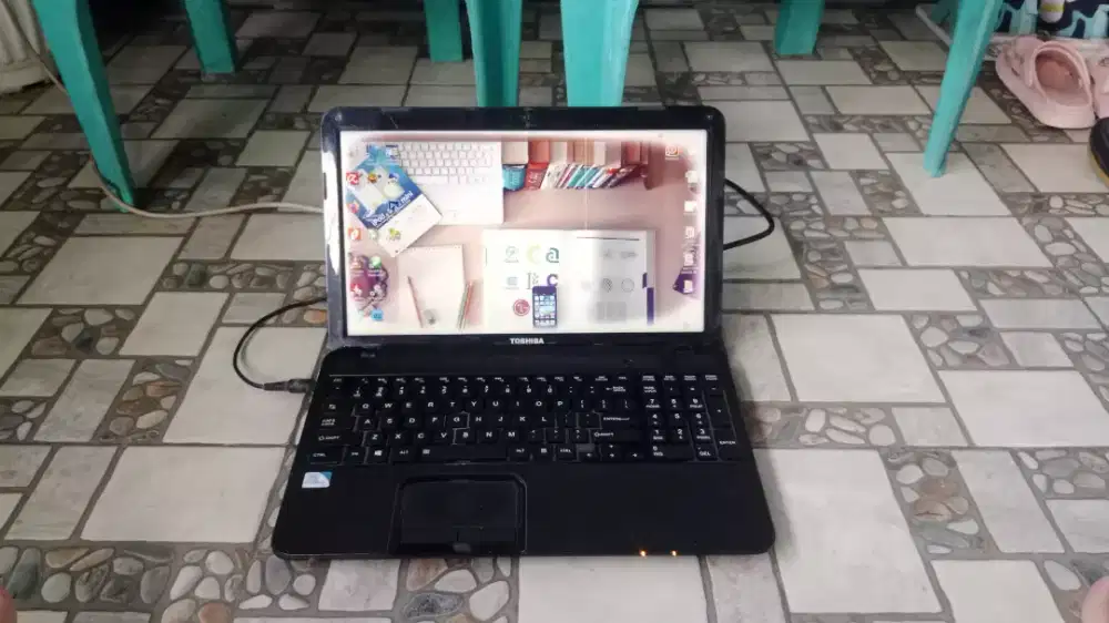 Laptop Toshiba Slim + Ram 10 Gb + Internal 820 Gb + Win 10 + Nego