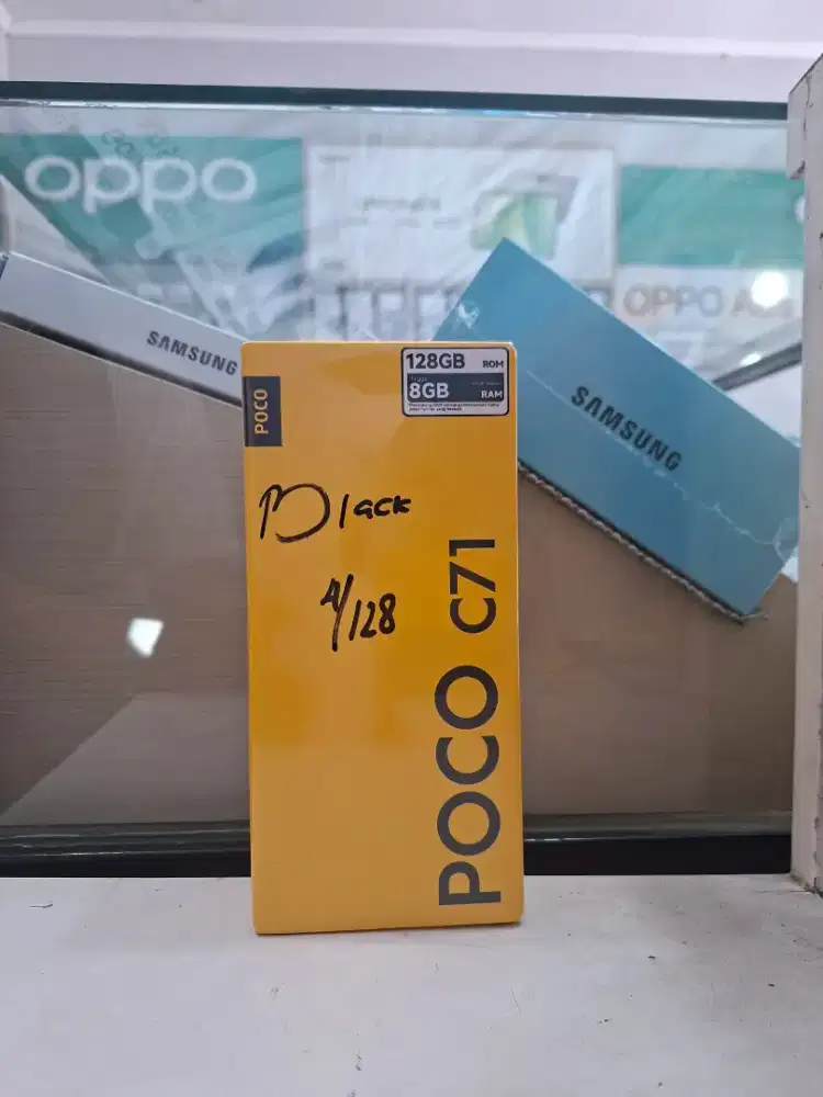 POCO C71 4/128 NEW MURAH GARANSI RESMI