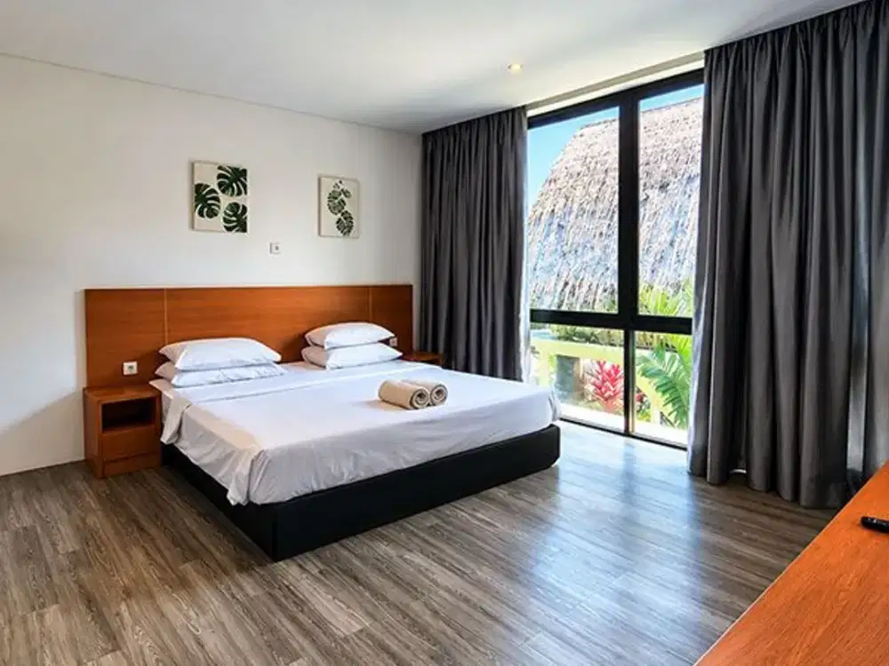 [AMR-222.SSX] For Monthly Rent Deluxe Garden Apartment in Jl Taman Sari Kerobokan-Pets Allowed