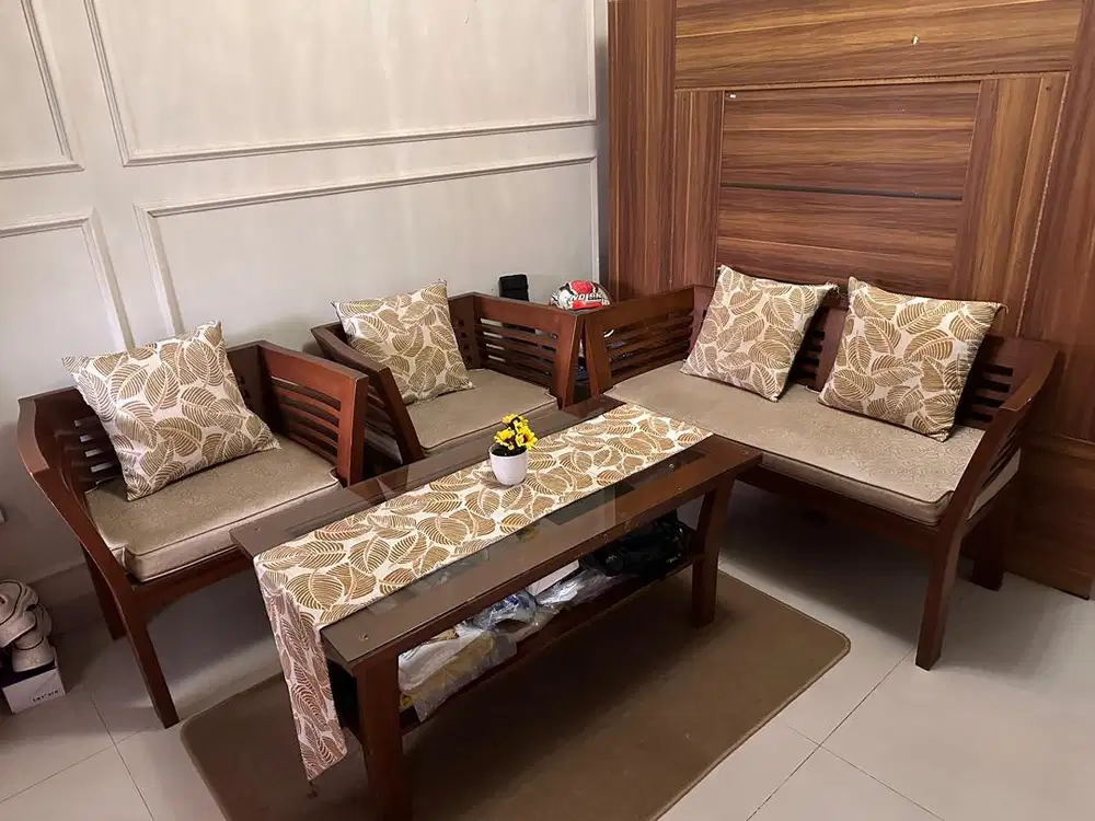 Jual kursi tamu jati