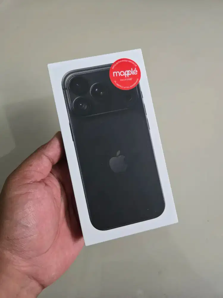 iPhone 18 Pro 256gb Hitam Baru / New / BNIB Digimap Resmi