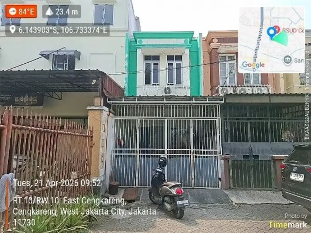 Dijual Lelang Rumah Komplek Mutiara Taman Palem, Kelurahan Cengkareng Timur, Kecamatan Cengkareng, Jakarta Barat