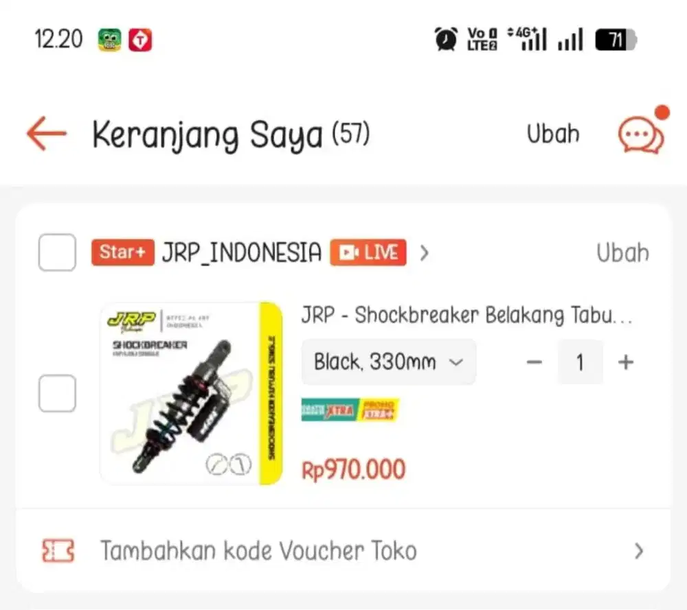 Shockbreaker Jrp baru