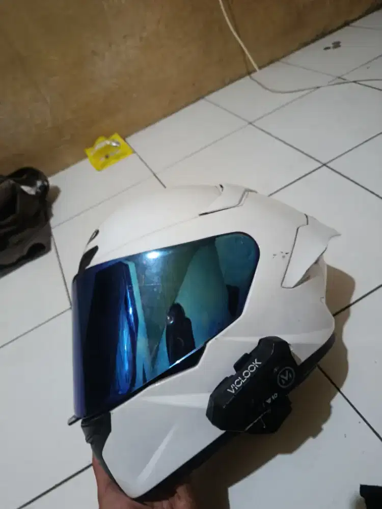 Di jual helm mla+intercome