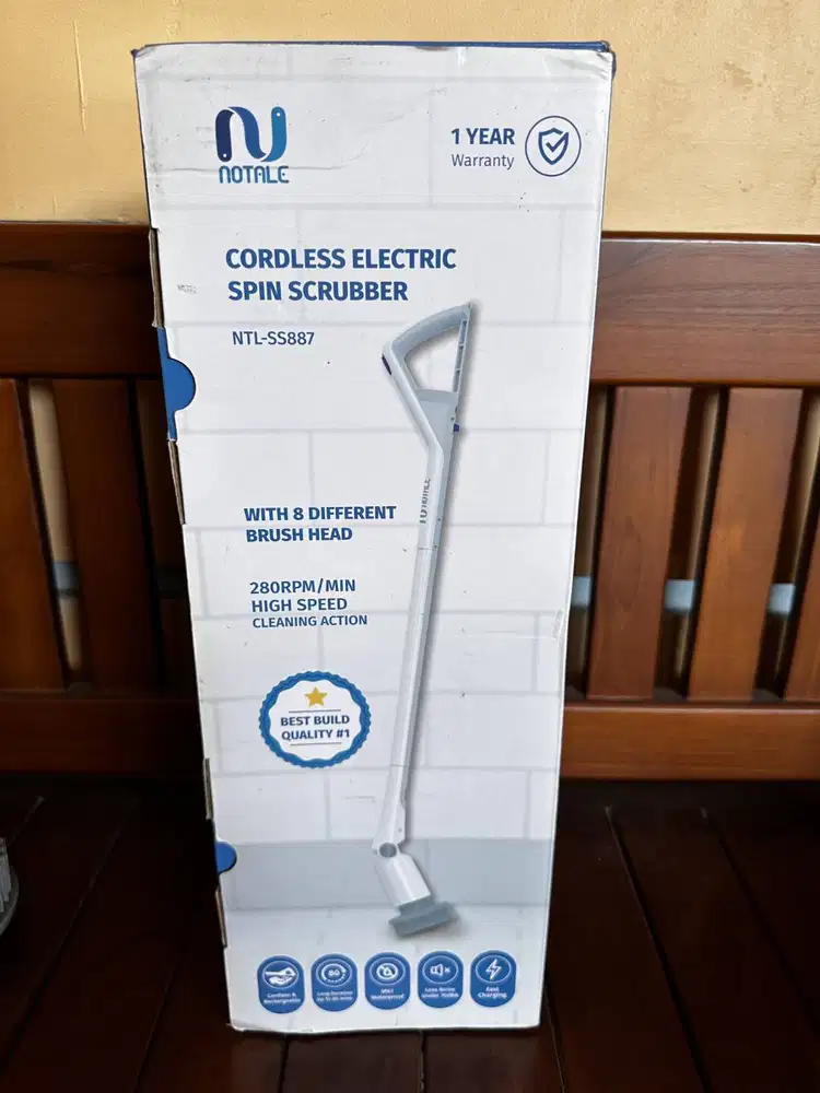 Notale Cordless Electric Spin Scrubber(NTL-SS887)..