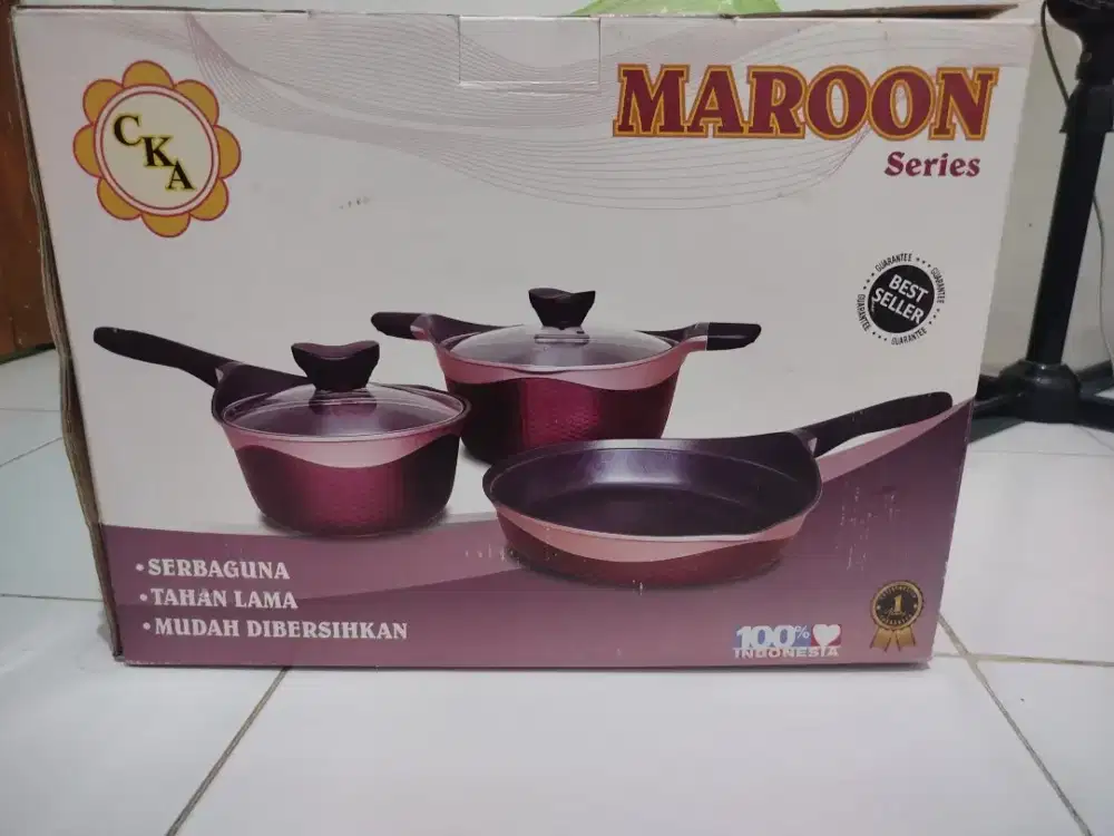 PANCI SET MAROON SERIES ISI 3
