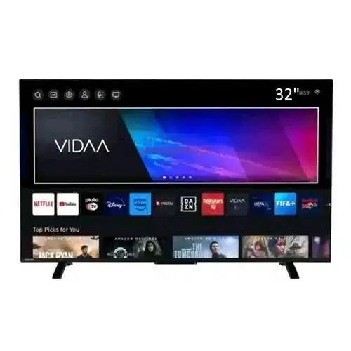 New Smart Digital QLED TV TOSHIBA Regza 32inchi+Free Bracket