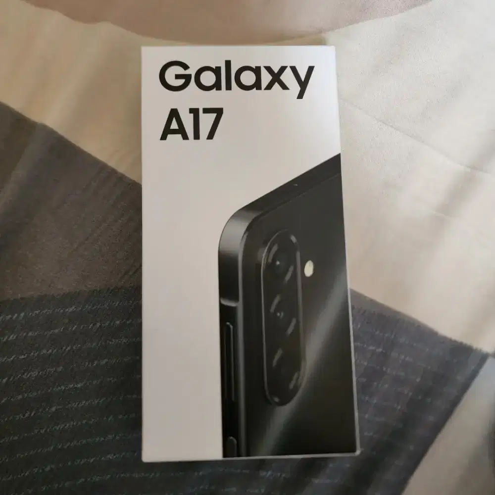 Samsung galaxy A17 4/128GB New Black Resmi