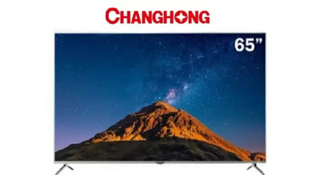 DIJUAL MURAH ANDROID TV 65 INCH CHANGHONG