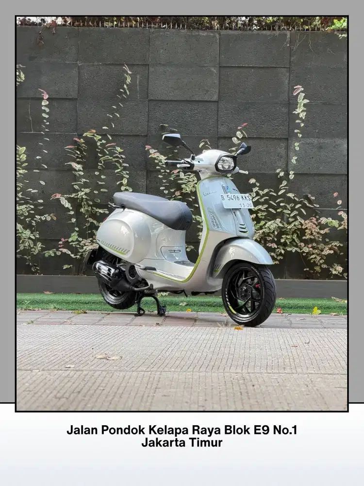 TERMURAH PIAGGIO VESPA SPRINT TECH TAHUN 2025 WARNA GREY ENTUSIASTA