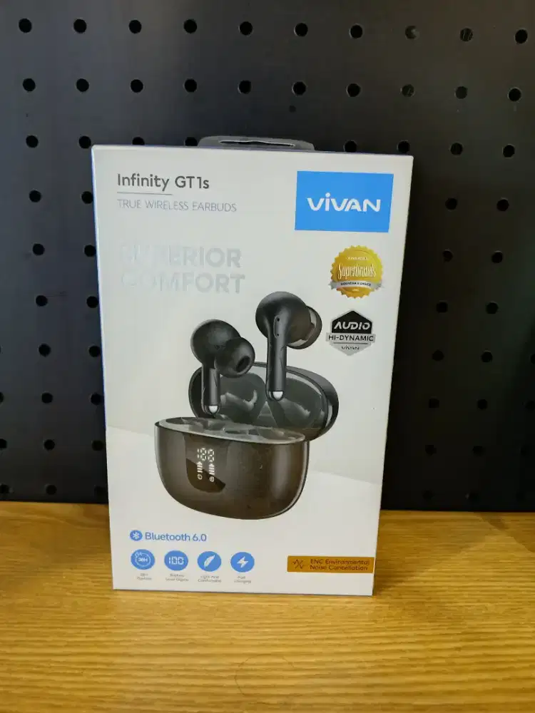 VIVAN TWS Adaptive ANC ENC Infinity GT1s Bluetooth 5.4