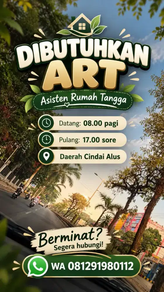 Cari pembantu harian