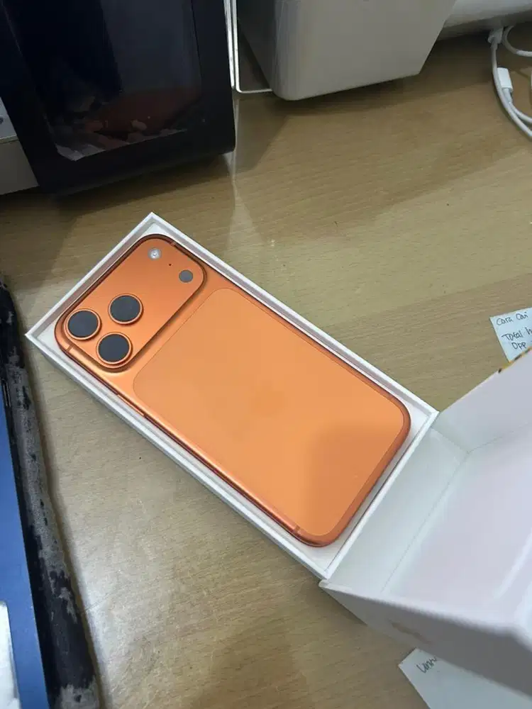 SECOND‼️ IPHONE 17 PRO MAX 256GB ORANGE BH98% EX IBOX LIKE NEW