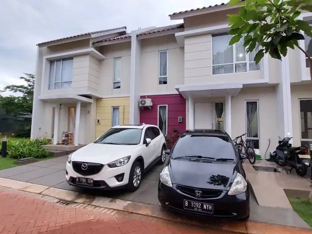 Rumah siap huni full furnished tinggal bawa koper di Gading Serpong