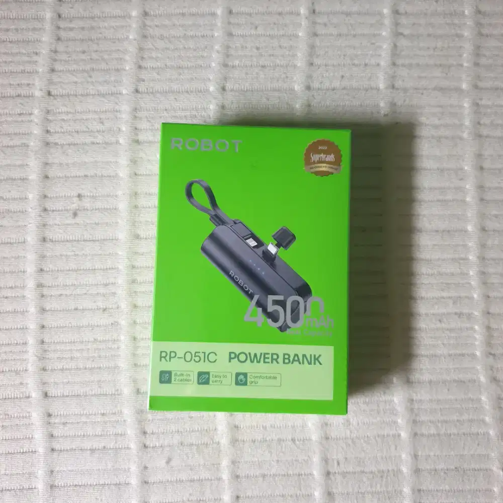 Powerbank Mini Robot RP-051C Type C 4500mAh