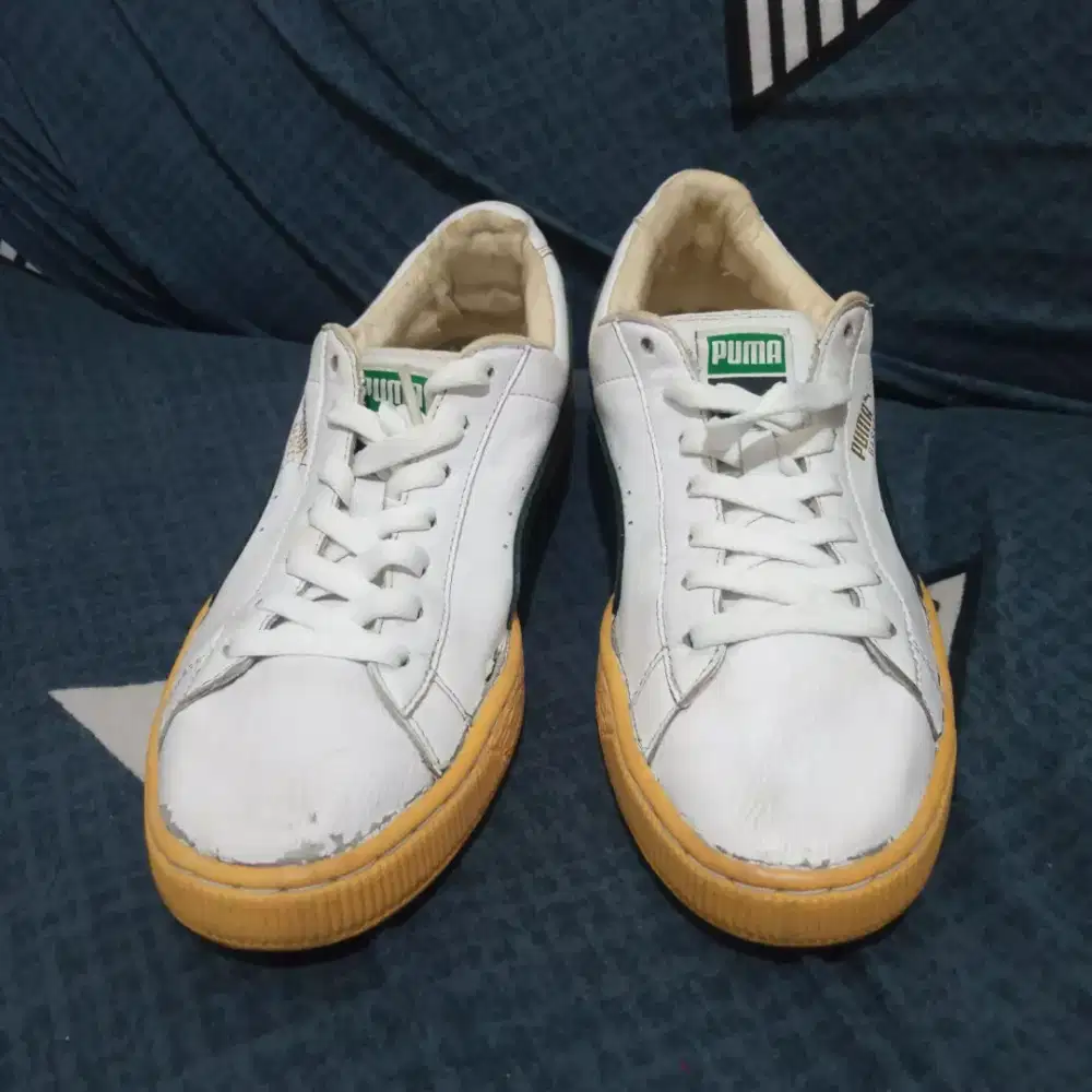 Sepatu Puma Basket Classic Gum Size 42