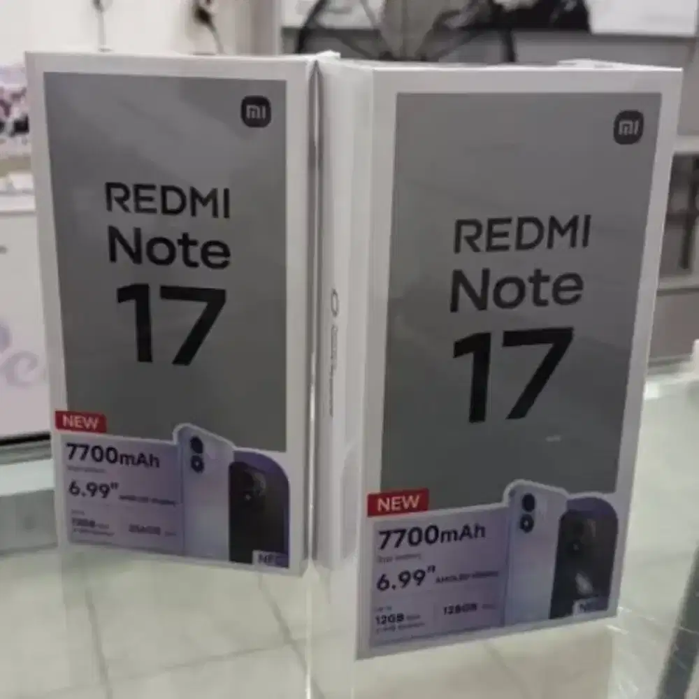 Xiaomi redmi note 17 256gb dan6/128 garansi resmi