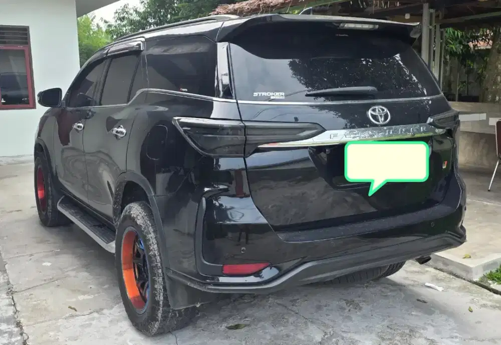 Fortuner VRZ 2.4 Diesel Hitam Upgrade Legender