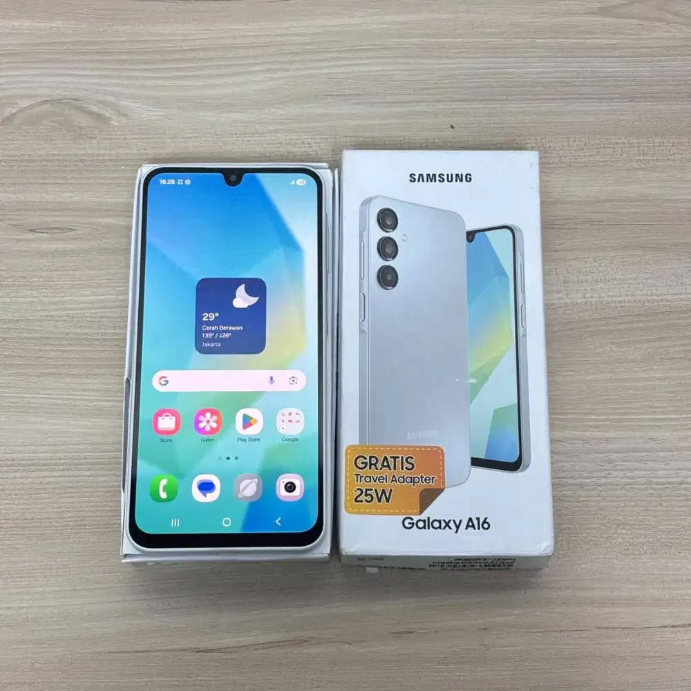 HP SAMSUNG A16 8/128GB – HELIO G99 – LAYAR AMOLED – BATERAI 5000 mAh