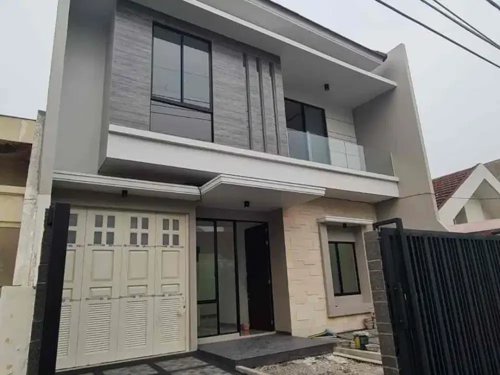 Dijual rumah Manyar Kertoadi surabaya timur