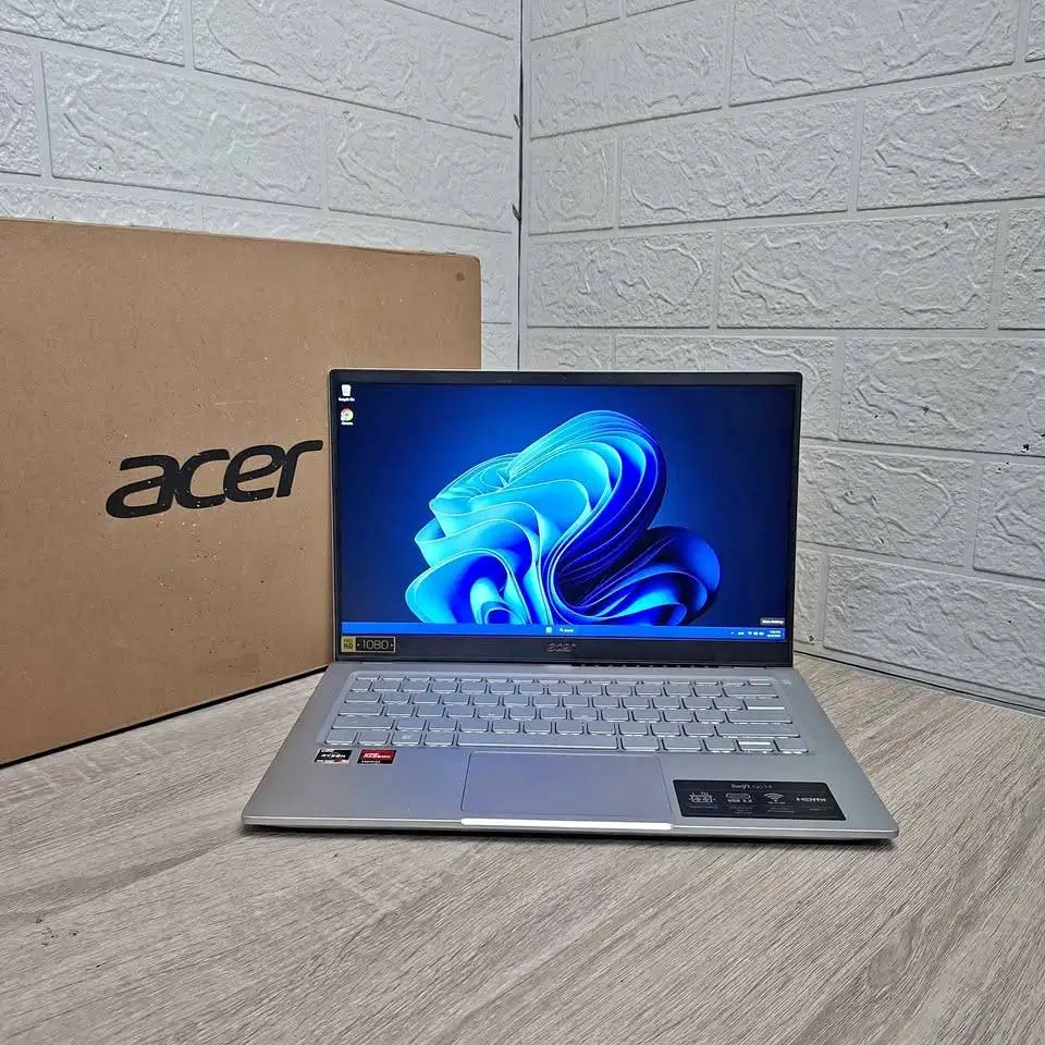 Laptop Acer Swif Go 14 SFG14-41 Ryzen 5 7530u RAM 16 NVMe 512 14in FHD