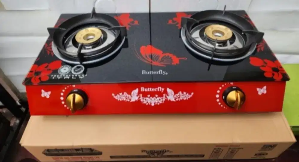 Kompor gas  butterfly 2tungku