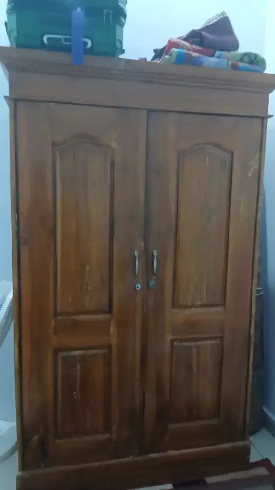 Lemari jati second