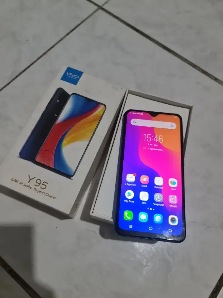 Vivo Y95 Ram 4/32gb Normal