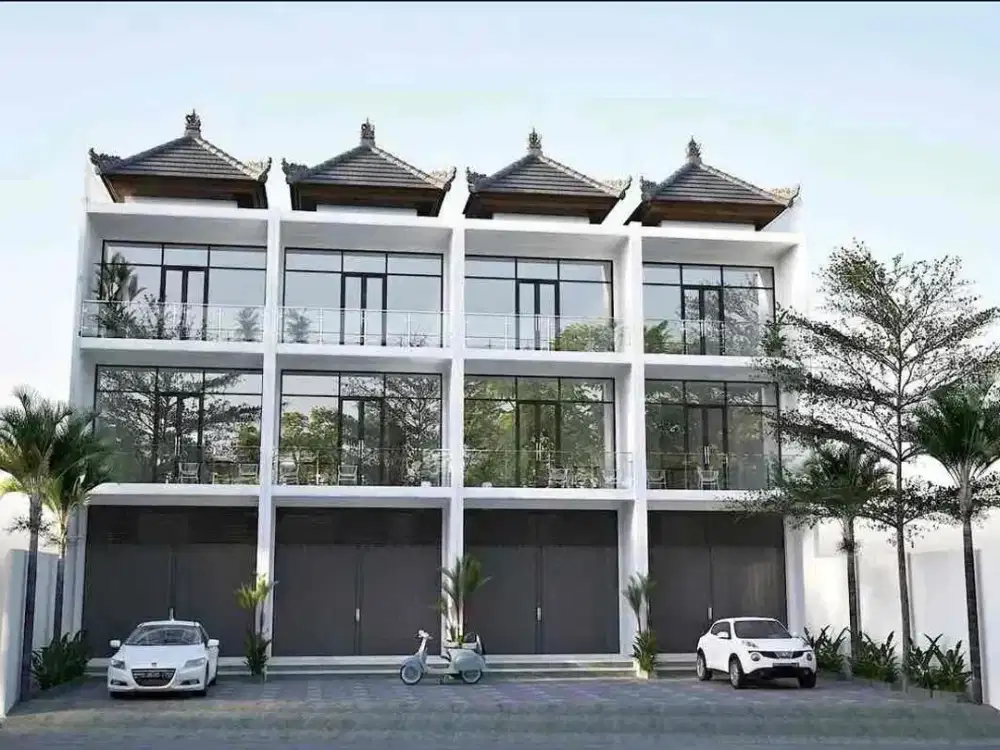 DIJUAL RUKO STRATEGIS 3 LANTAI + ROOFTOP Jl Mahendrata, Denpasar Barat