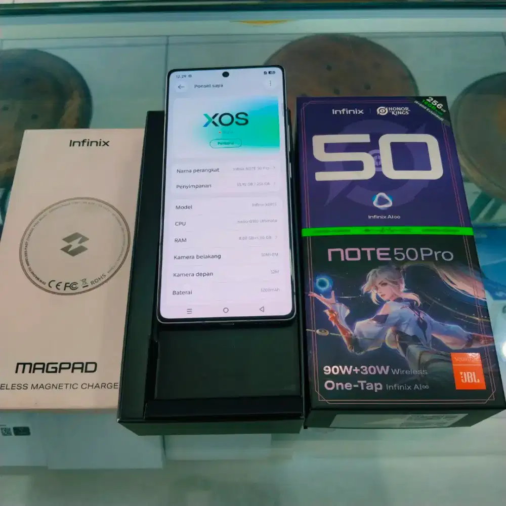 Infinix Note 50 pro 8/256 Seken - Mulus Fulset