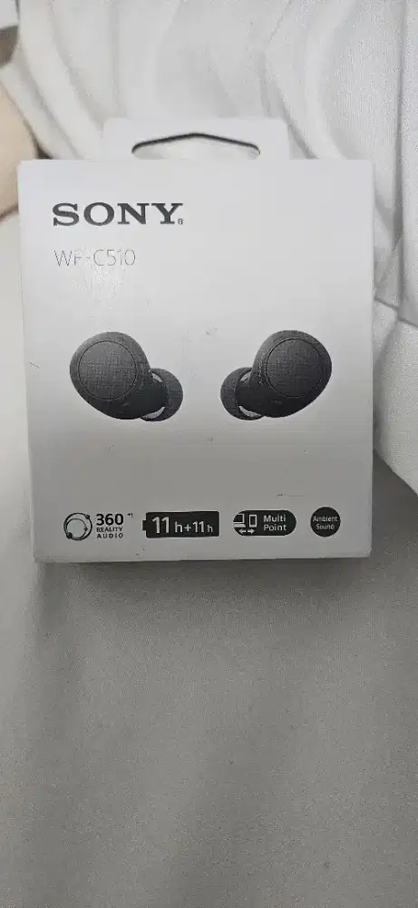 Wireless stereo headset *Sony EF-C510* masih segel