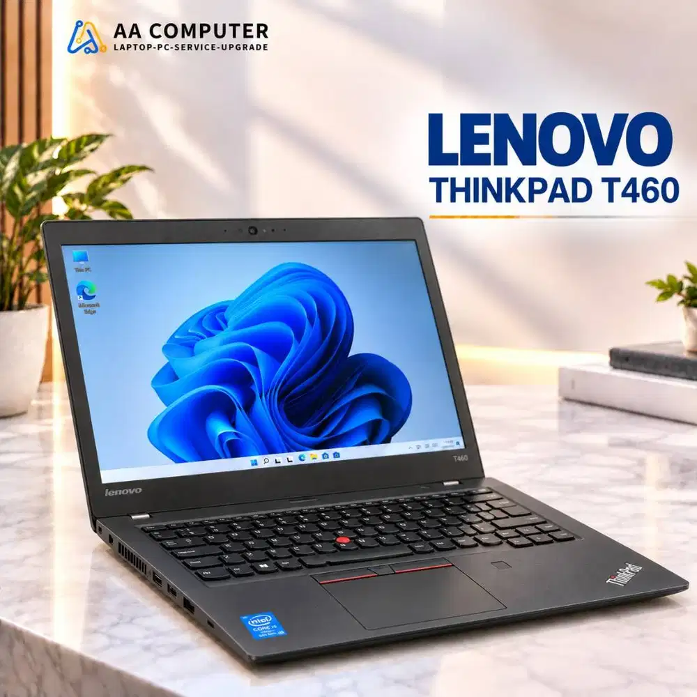 Lenovo Thinkpad T460 Intel Core i5 Gen 6 Ram 8gb SSD 128gb