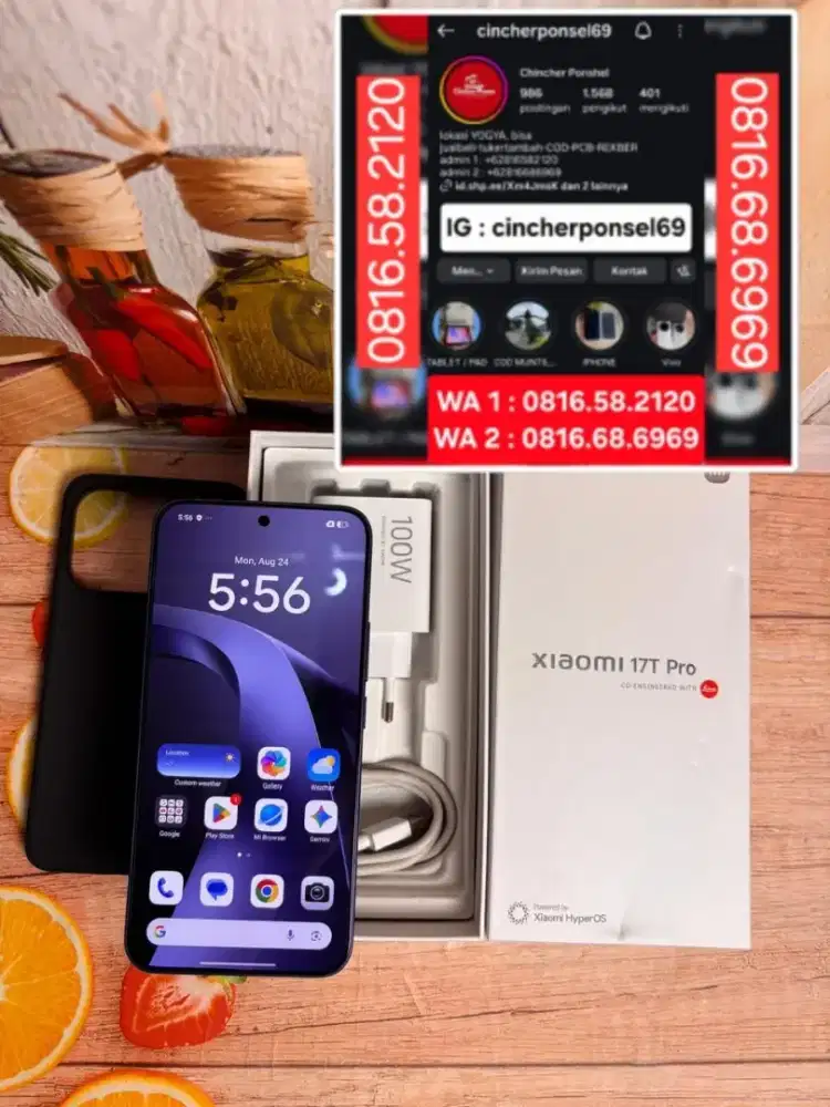 Jual hp Xiaomi 17t pro 5g 12/512 likenew istimewa grns aktif 2028