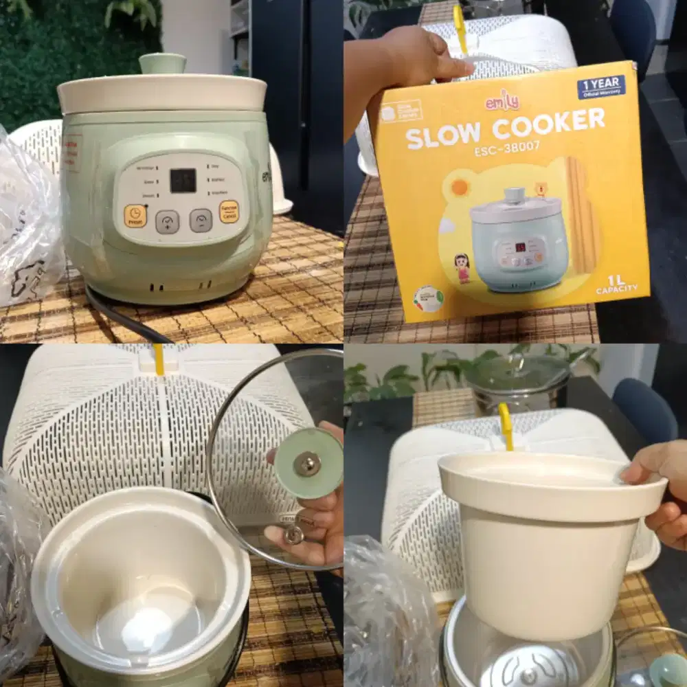 Dijual slow cooker merk Emily