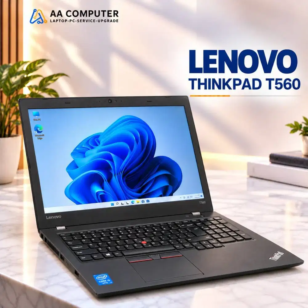 Lenovo Thinkpad T560 Intel Core i5 Gen 6 Ram 8gb SSD 256gb