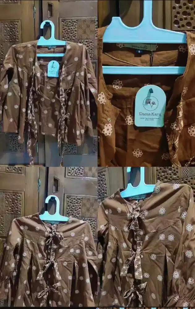 Baju batik coklat