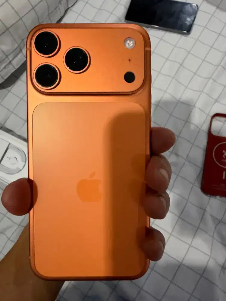 iPhone 17 Pro Max 256GB Cosmic Orange Garansi Resmi FULLSET Indonesia