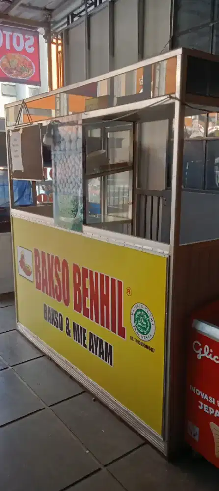 Etalase Bakso dan Mie Ayam, Etalase Ayam Geprek dan Gerobak Serbaguna