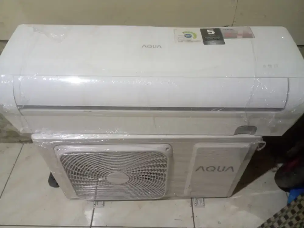 AC 1/2 PK Aqua original pabrik jual incloud pasang
