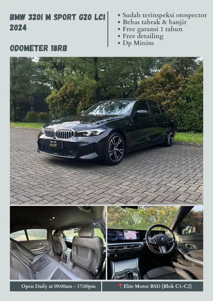 BMW 320i M Sport G20 LCi 2024