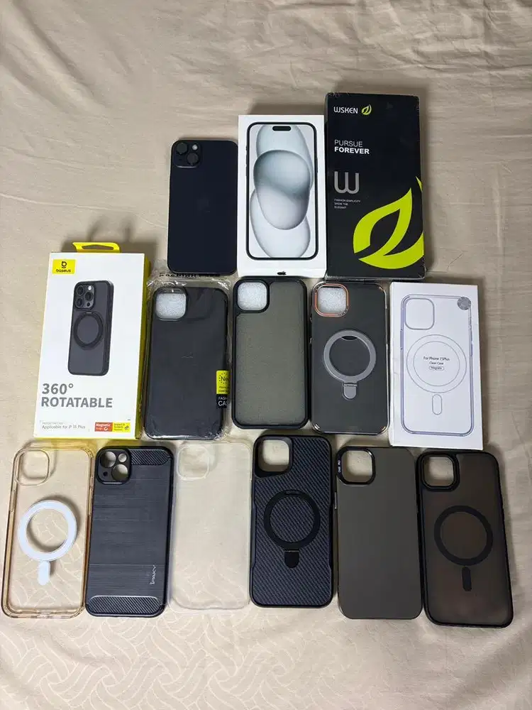 iPhone 15 Plus 256 GB Black Mulus ex Pribadi