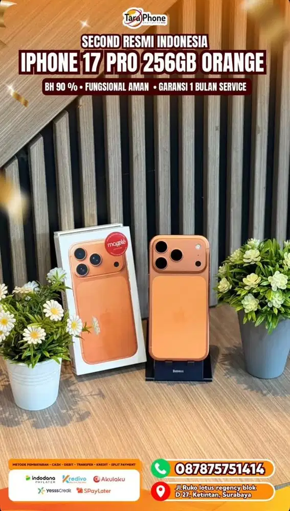 Iphone 17 pro 256 ex resmi