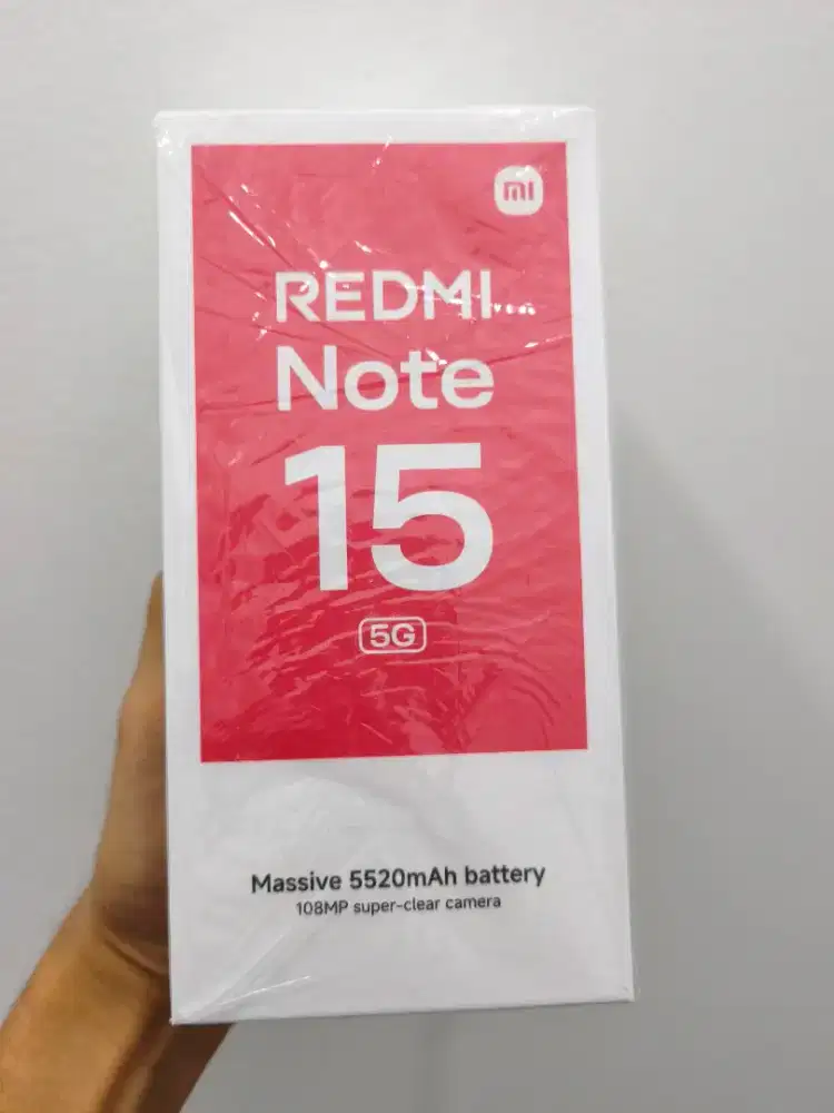 Redmi Note 15 5G 8/256 Black Garansi On