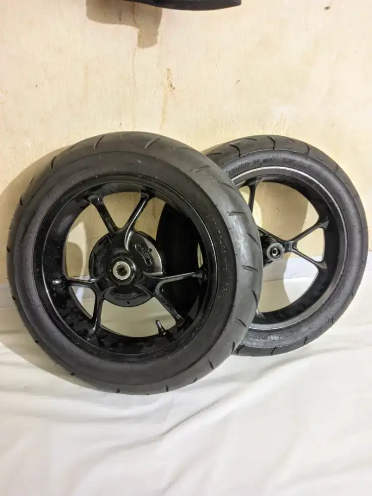VELG & BAN STANDAR AEROX NEW