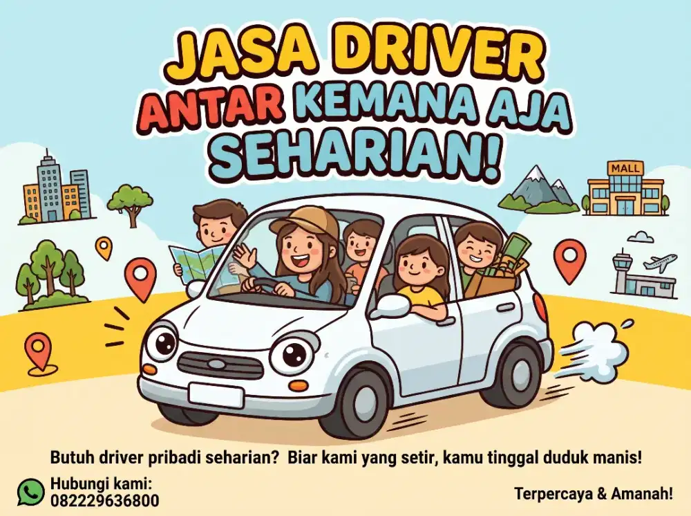 Jasa Driver Mobil Harian