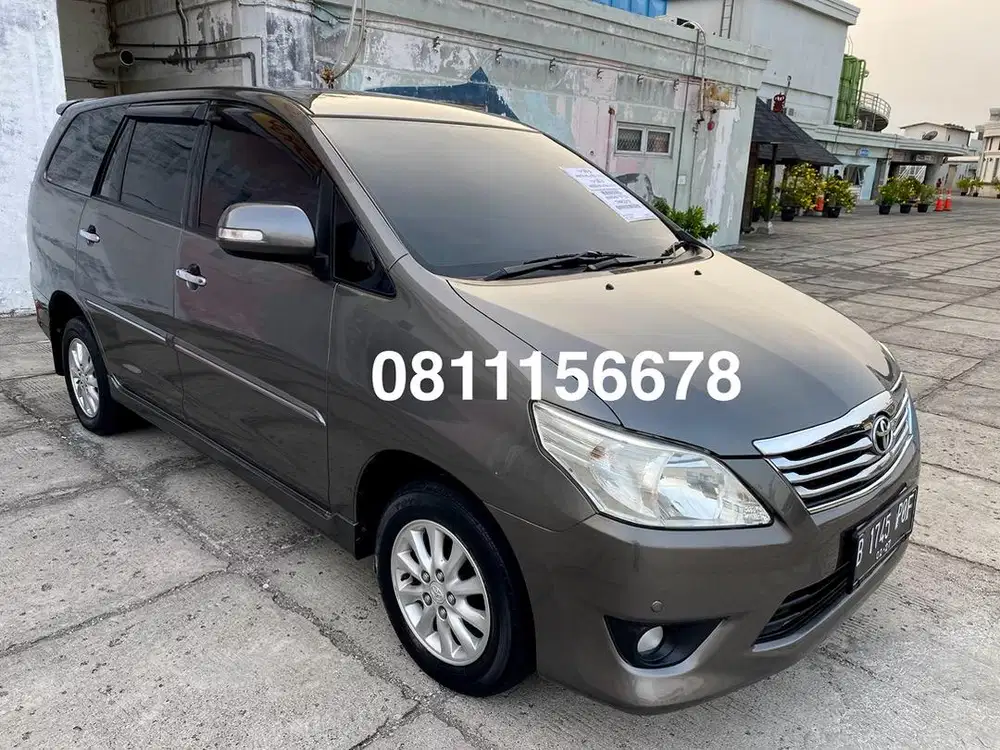 Toyota Innova V 2.0 Bensin MANUAL 2012 ANTIK TDP 28 jt