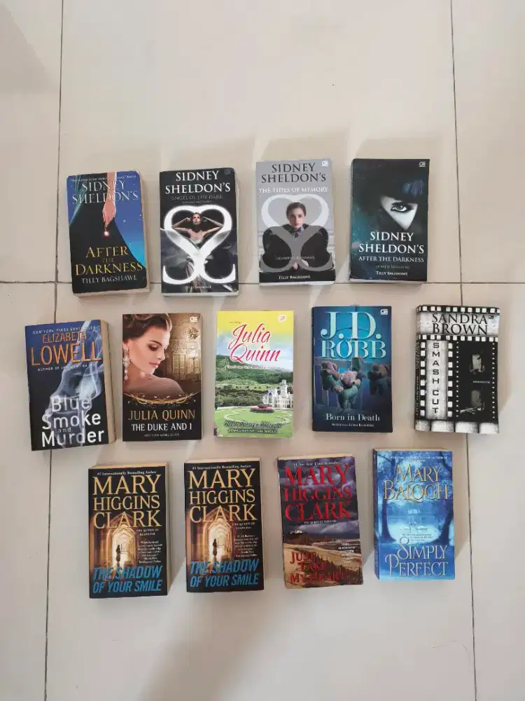 DIJUAL KOLEKSI 115 NOVEL & BUKU BERBAHASA INGGRIS