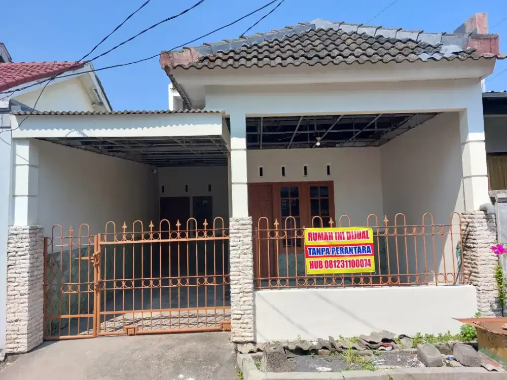 Dijual Rumah Siap Huni, Tanpa perantara