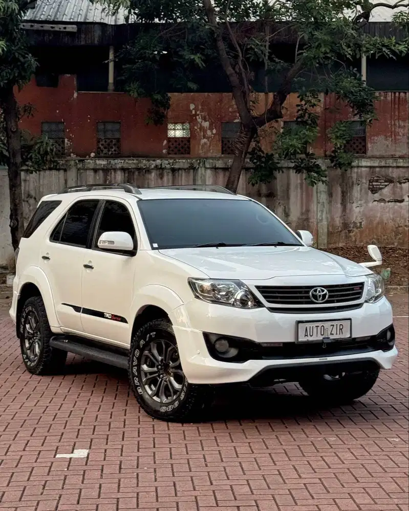 DP 10% KM130Rb Bawa Toyota Fortuner G Lux TRD Putih 2015 Antik#Autozir